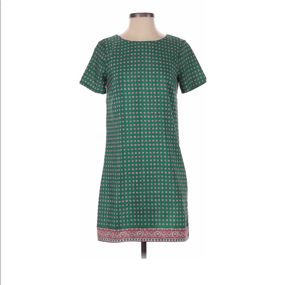 J-Crew Green Dress